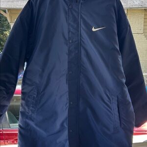 Vintage Nike big swoop coat